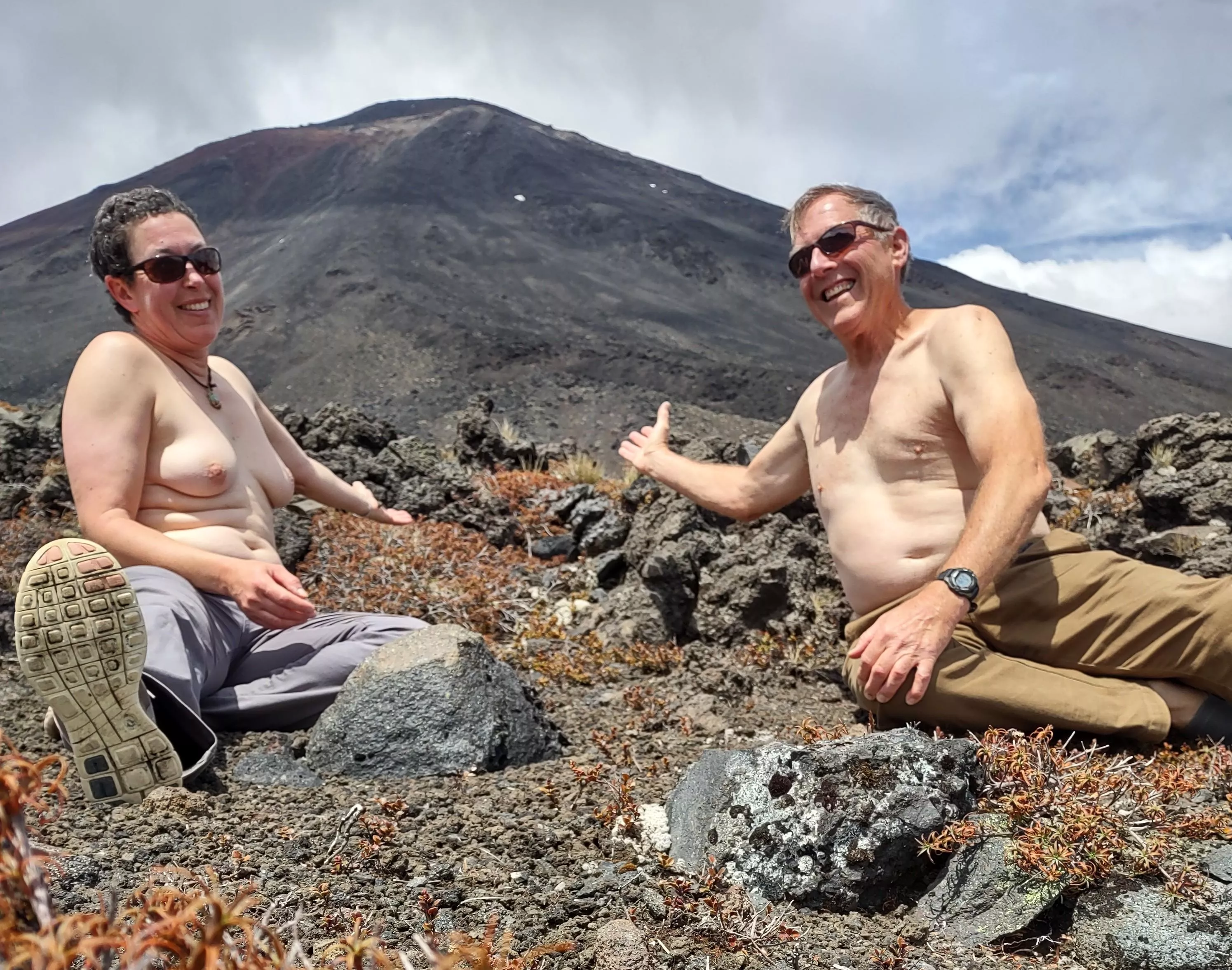 Mt Doom on a sunny not scary day posted by Beneficial-Radio-319