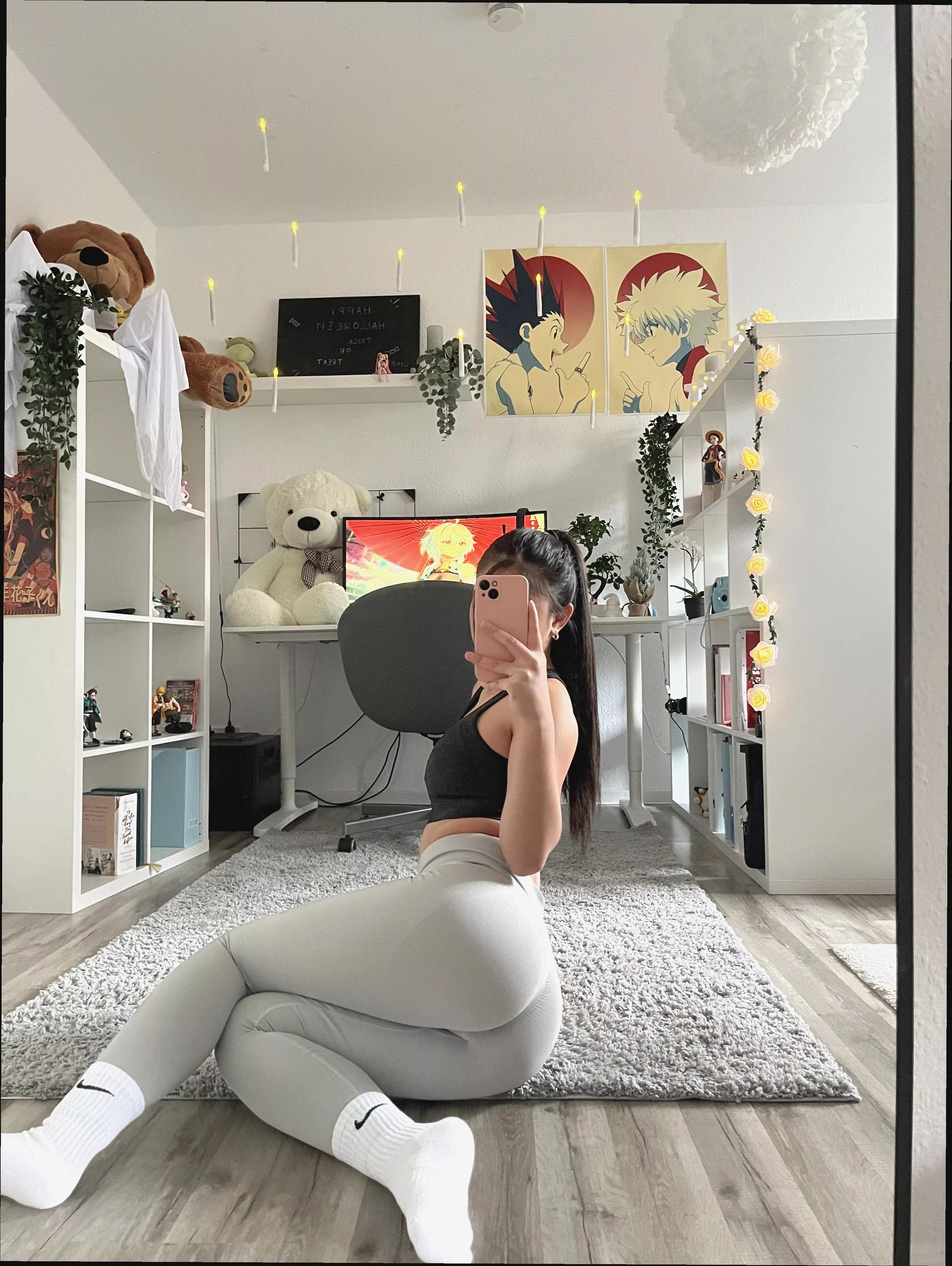 only reason i hit the gym is for that peach posted by cuiesduty