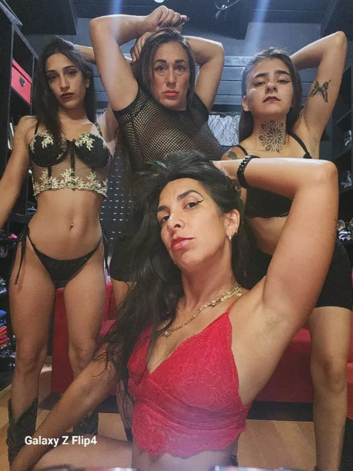 Would you like to run your tongue through our armpits? posted by Rebekka_35