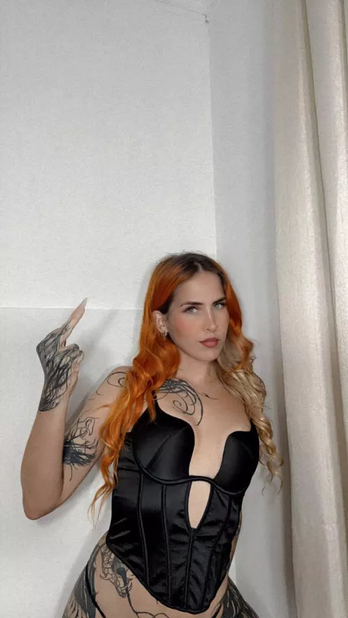 You are so pathetic that you get horny just from my middle finger by internetkinksk