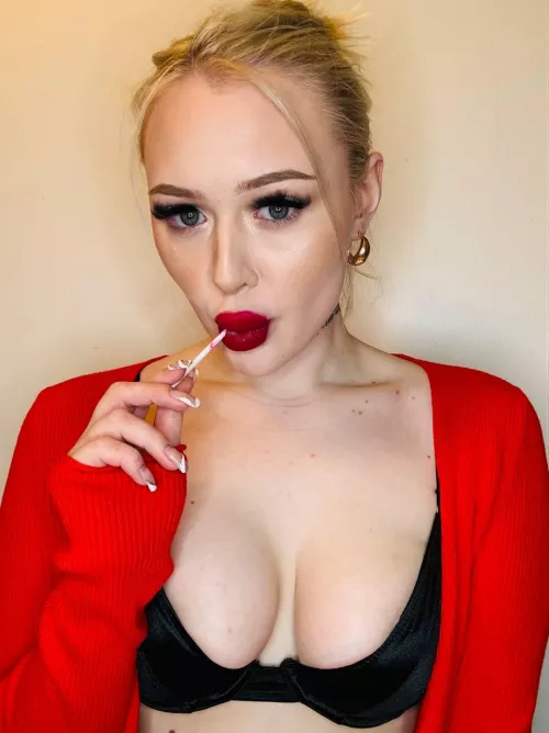 Getting a little cheeky by AngelicXAriana