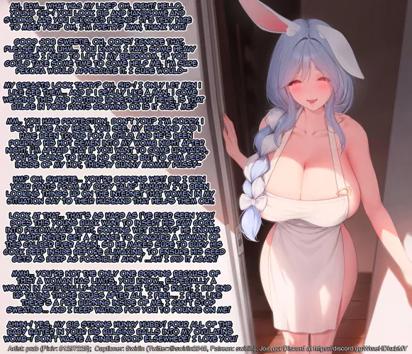 Pekomama Roleplay Teasing [Hetero] [Male POV] [Romance] [Breeding] [Impregnation] [Dirty Talk] [VTuber] [MILF] [Mature] [Pekomama] [Roleplaying] by swirlin2048