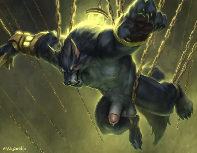 Warwick Tease (2/2) (voldyscribbles) [M] by Olive-The-Otter