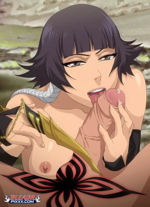 Soi Fon pleasing you by Evandagoatking