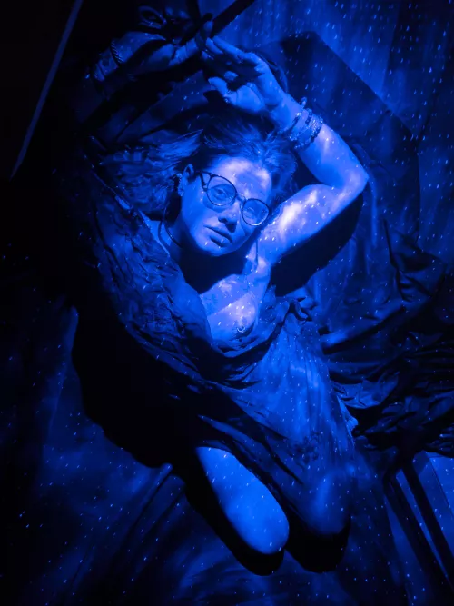 The starlit sea…. by SireninPaint