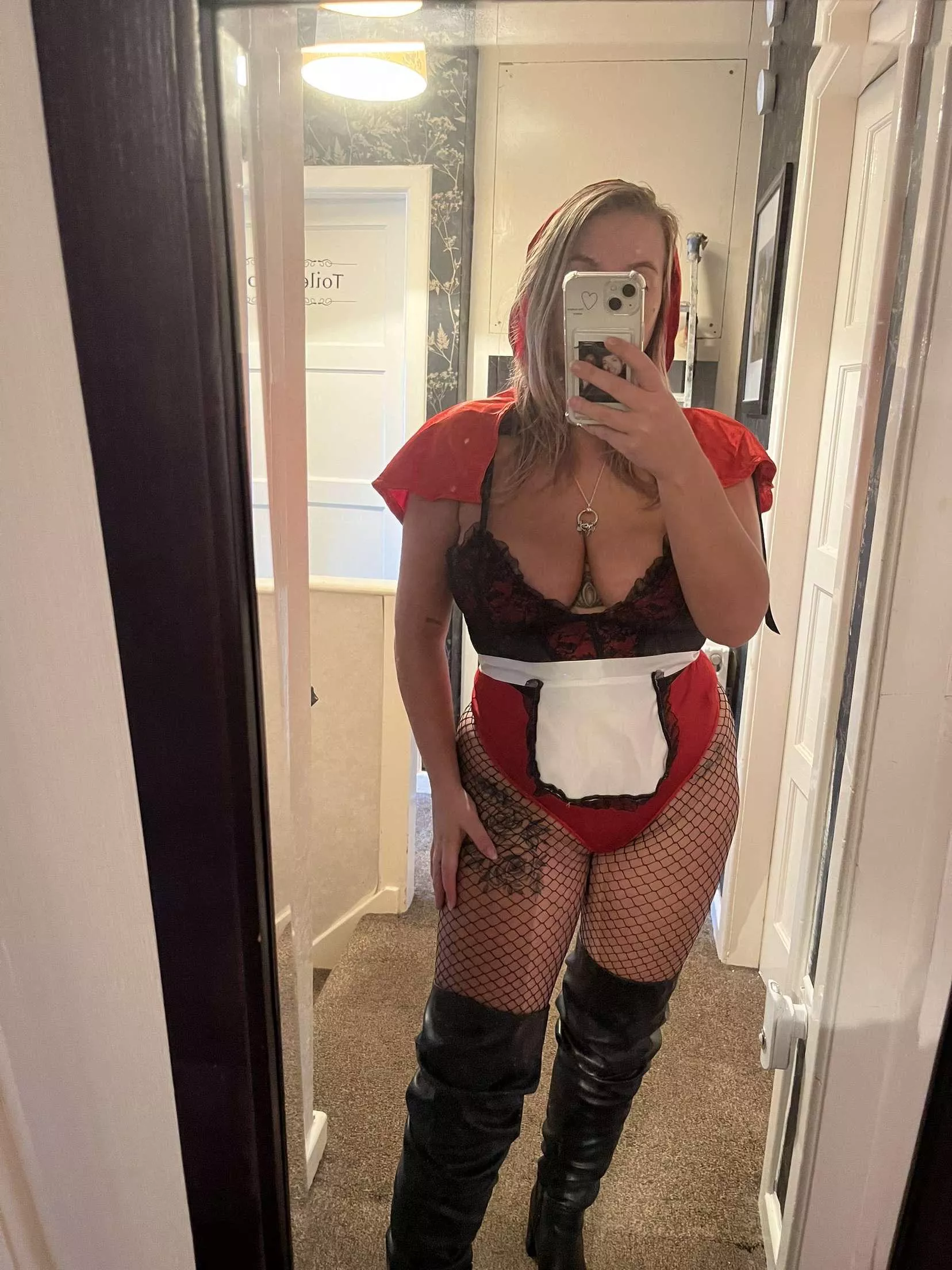 What do you think of my sluts Halloween costume  posted by jacx00727