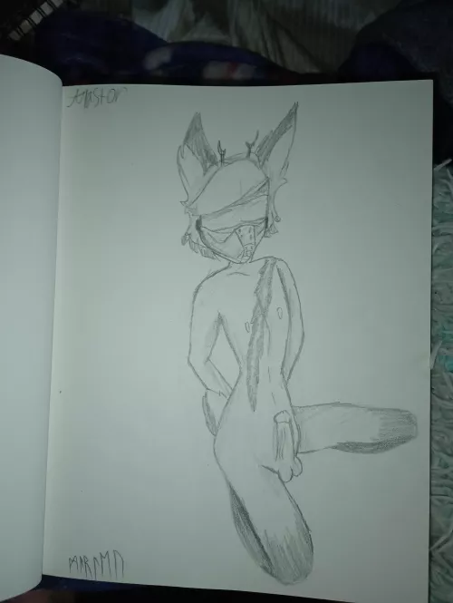 Alastor bondage (by me) by local_Dino_Bitch