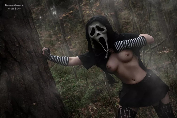 GhostFace (Rainbow Satanica) [Scream] by TatyanaVikernes