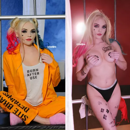 Harley Quinn in Prison (Catjira)  by catjira