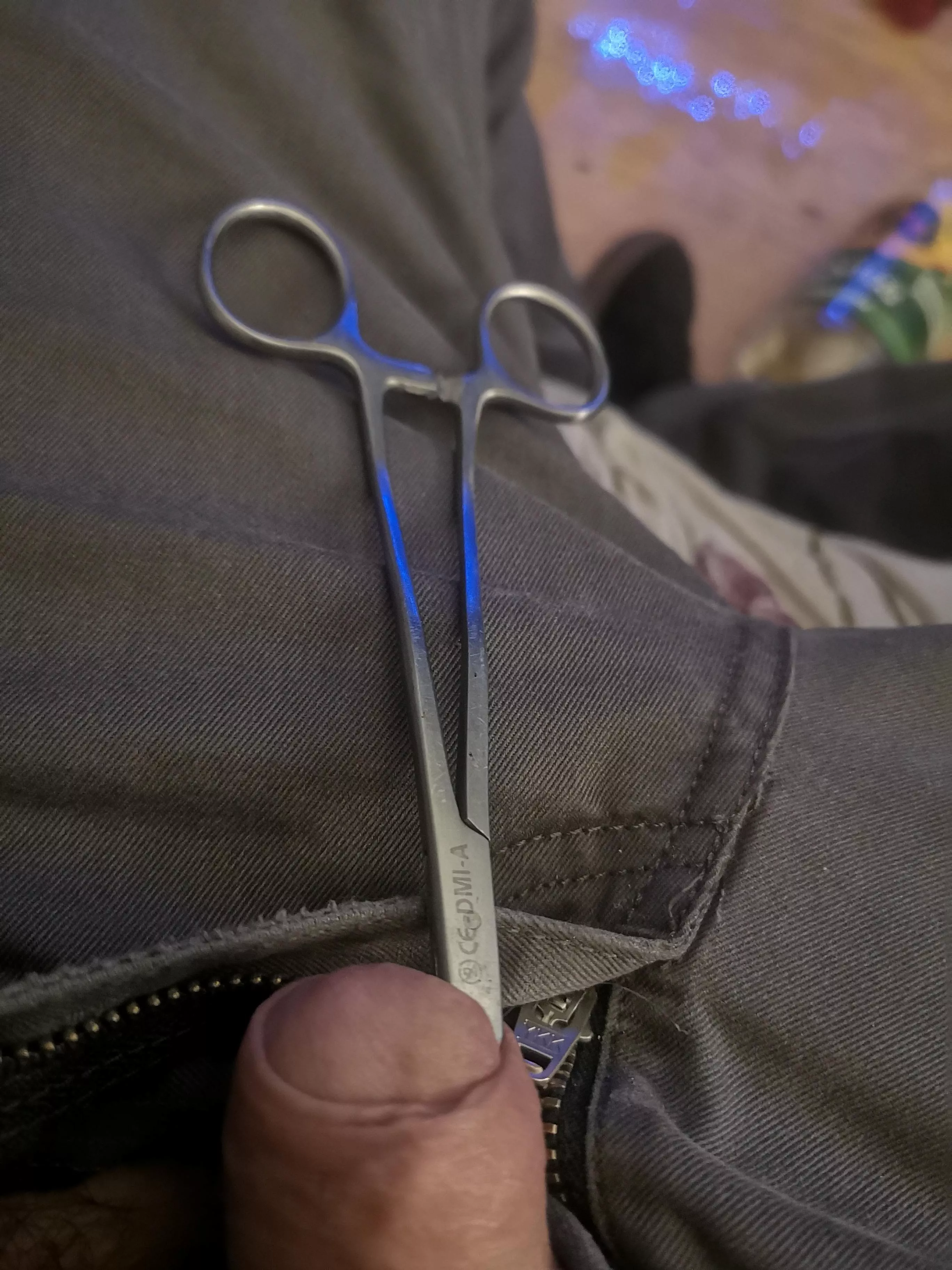 Hour clamped now, sorry poor old cock... You are getting cut posted by custard_enema