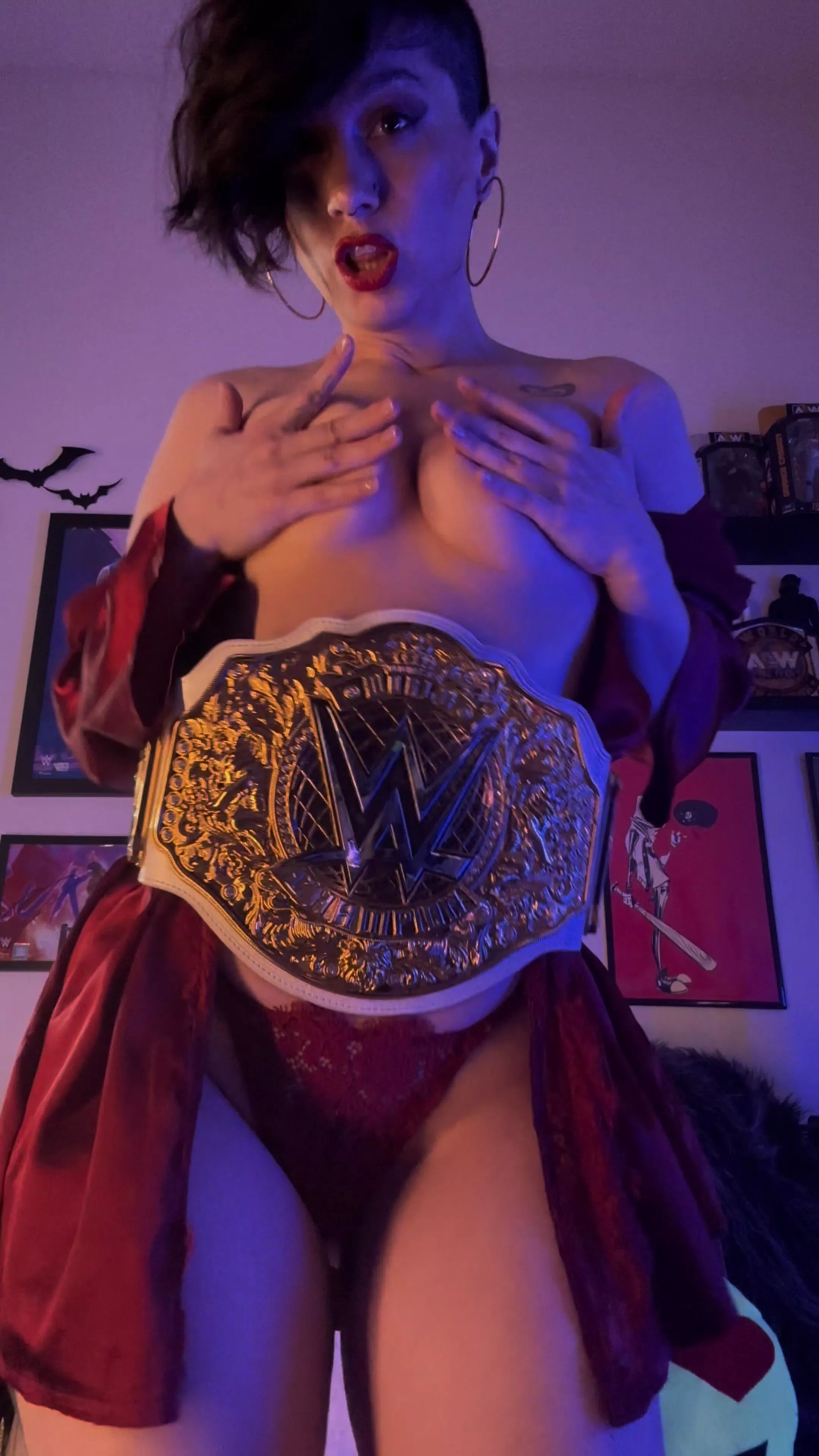 I've now spent all my spare money on WWE merch, no regrets  posted by Fangirlsfunhouse