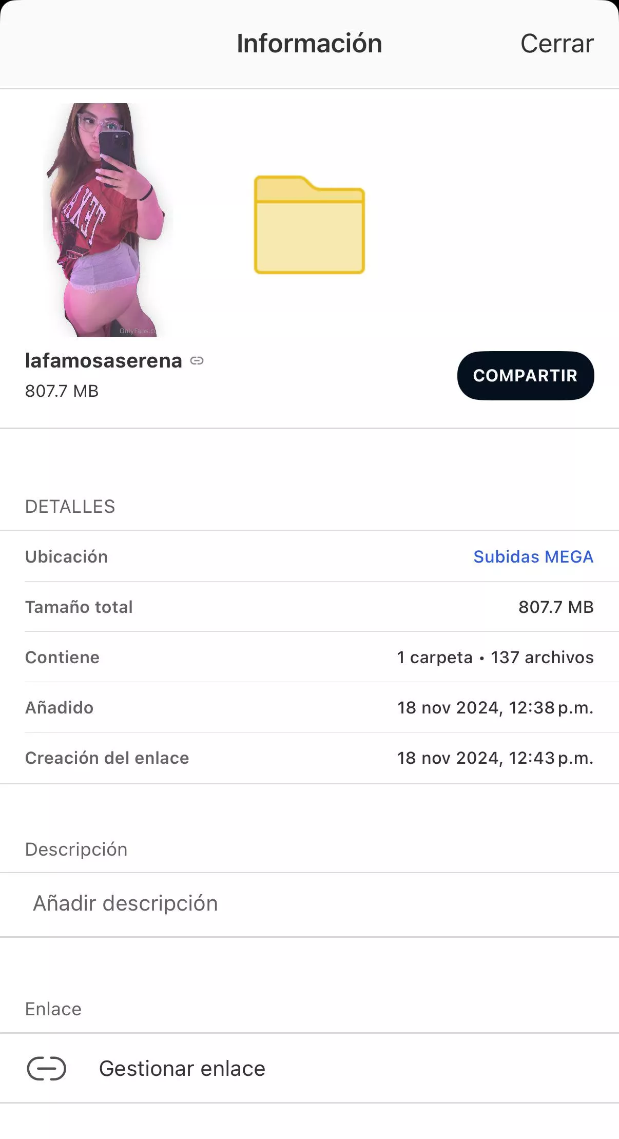 lafamosaserena posted by lukysim5