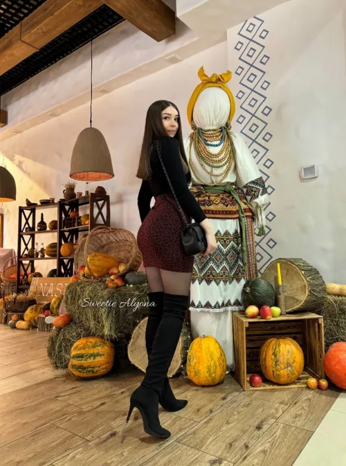 Love OTK boots  by SweetieAlyona