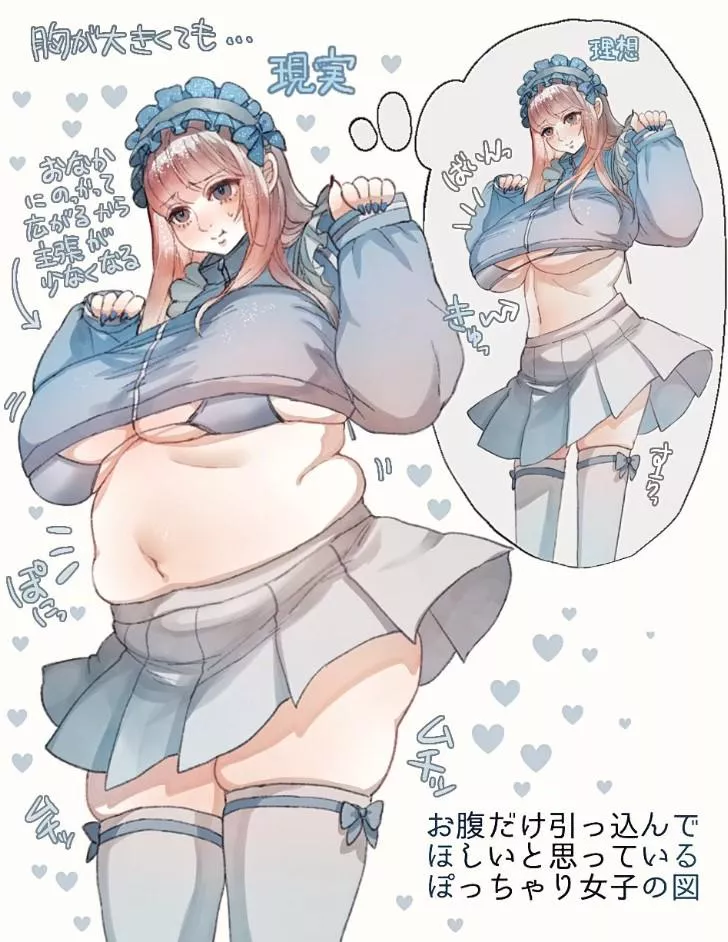 Sexy chubby chick (toro (tororo))  posted by naughtykitzz