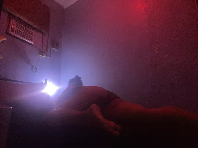 Someone slept without saying good night and now I'm bareass slumped, alone on the bed [f]  by PataponRA