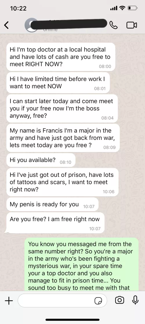 The IQ of some guys, I found this too funny to not reply too  by AlertAd9466