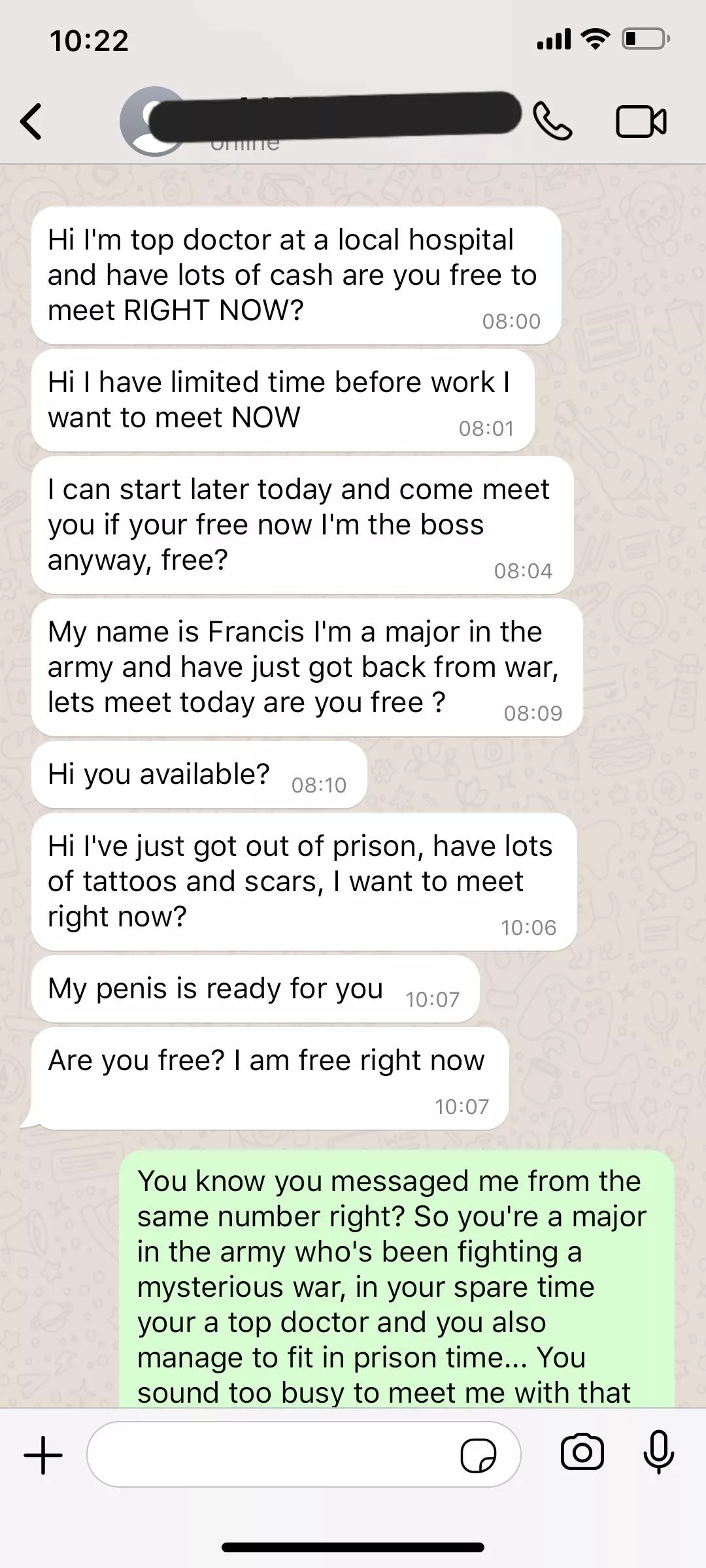 The IQ of some guys, I found this too funny to not reply too  posted by AlertAd9466