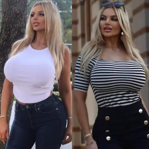 Busty Blonde by jdevo91