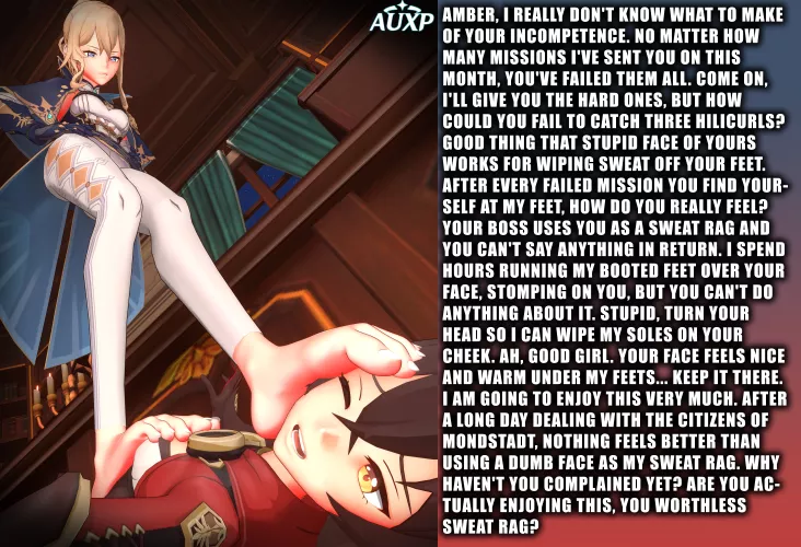 Chief of Mondstadt [Feet] [Trample]
 by TraditionalAcadia985