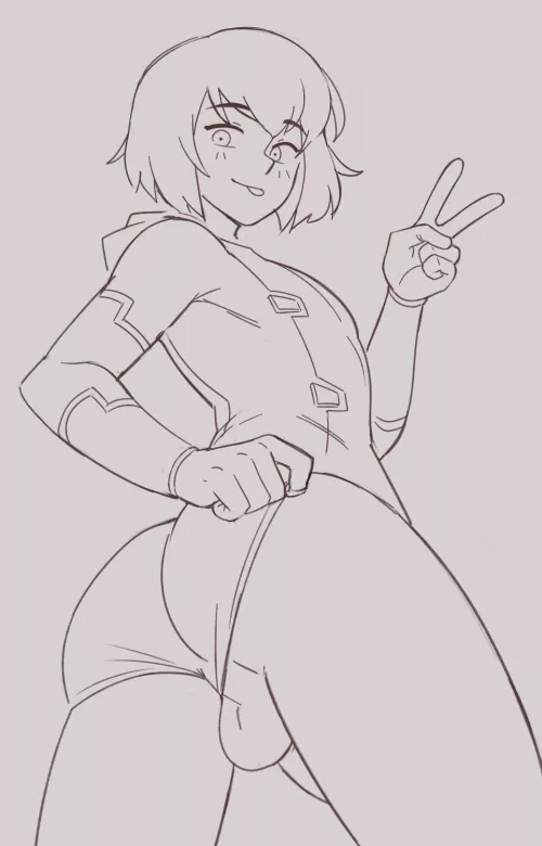 Femboy Gwenpool by jaj18189