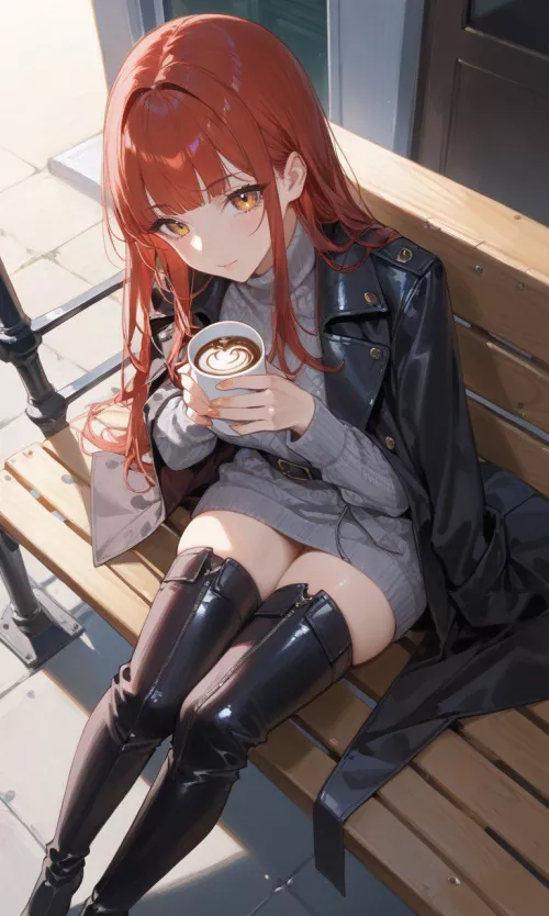 Hot Chocolate while Waiting by CheetahSperm18