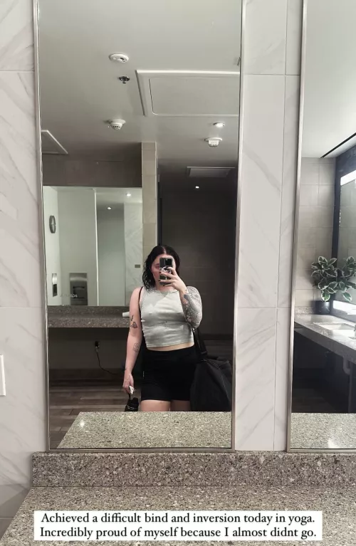 I showed up today and killed it! 😈 by PlsMissRene