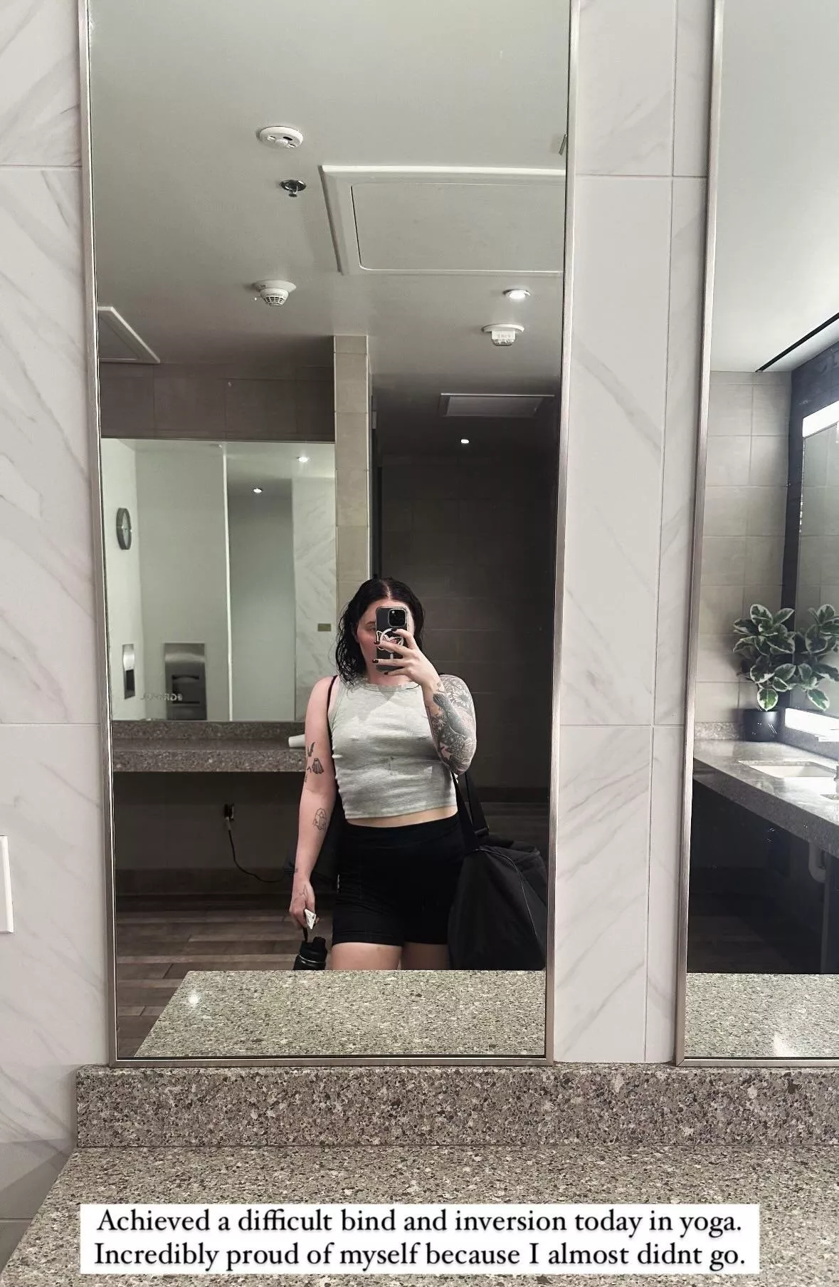 I showed up today and killed it! 😈 posted by PlsMissRene