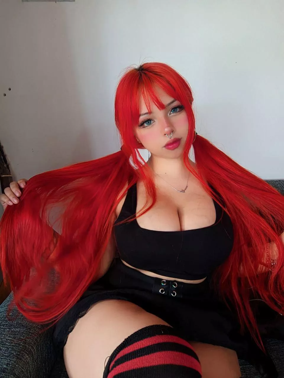 Let me dangle them on your face while I ride you.. posted by babygirlkittenxo