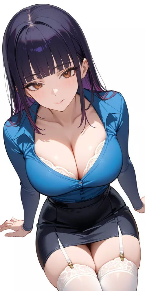 Office Lady  by CheetahSperm18