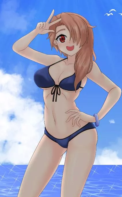 Pretty in swimsuit posted by AirCharacter7425