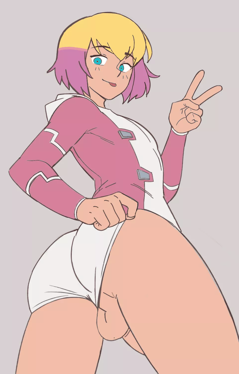 Took Me a while to color it,but I colored Femboy Gwenpool and I think I did a good job for a beginner artist posted by ShamelesBoyLover