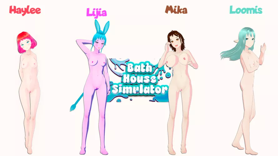 Who would you wash first? (Bath House Simulator)  by RealBrickRick