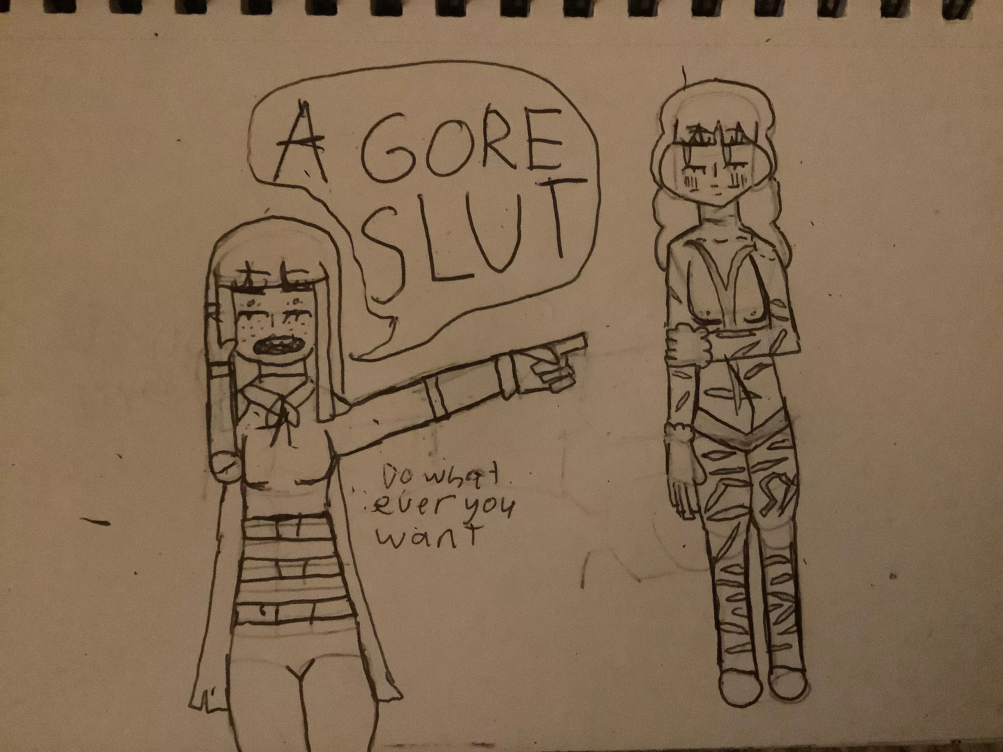 Ask whatever you want to do with Aiko (can be gore things or whatever) posted by Rat_duh