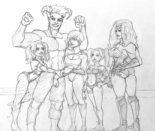 Devil Nomad with Harem  by Stagger_Step