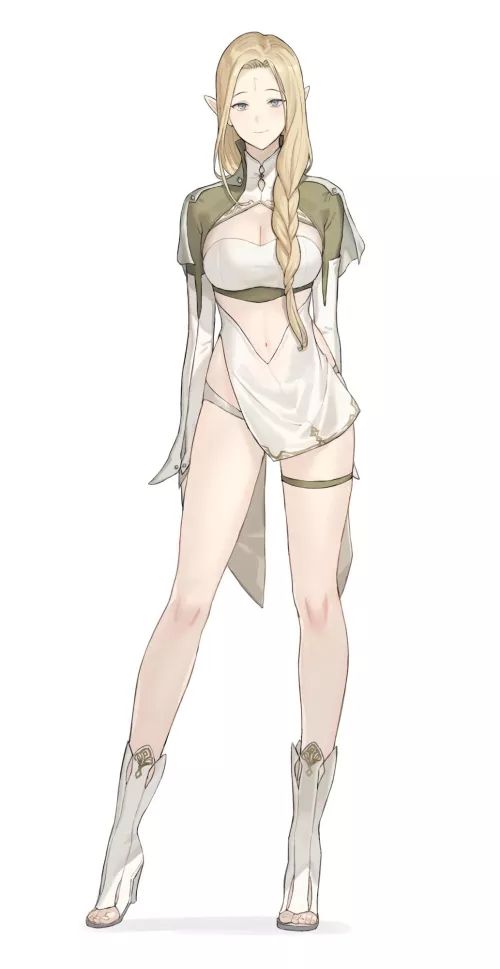 Elegant Elf [Original] by Hyenabreeder