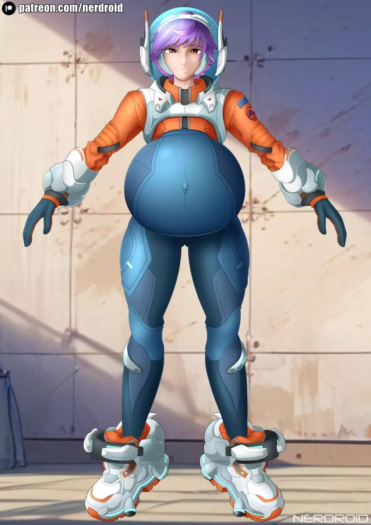 Femboy Juno from Overwatch(NerDroid) by Ner-Droid