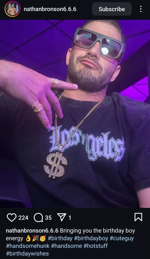 Happy birthday Nathan Bronson  by rage_guy311