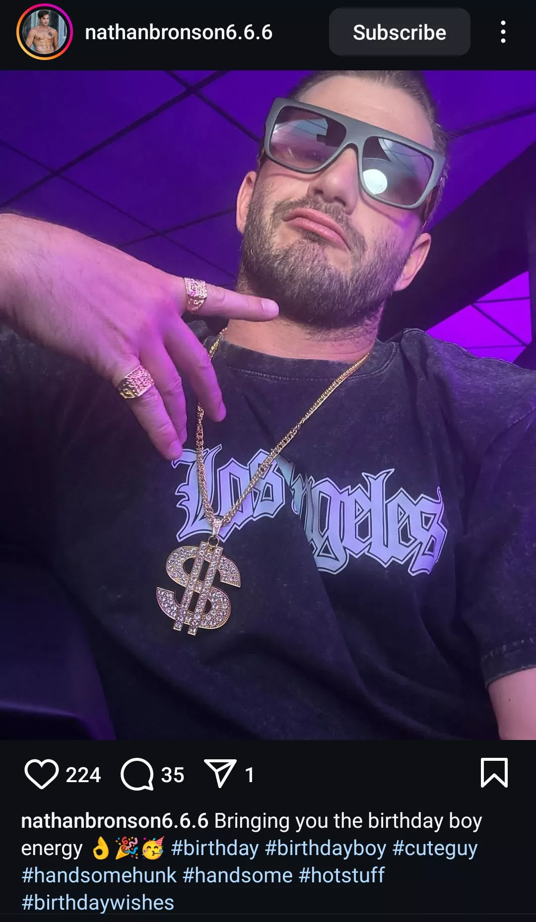 Happy birthday Nathan Bronson  posted by rage_guy311