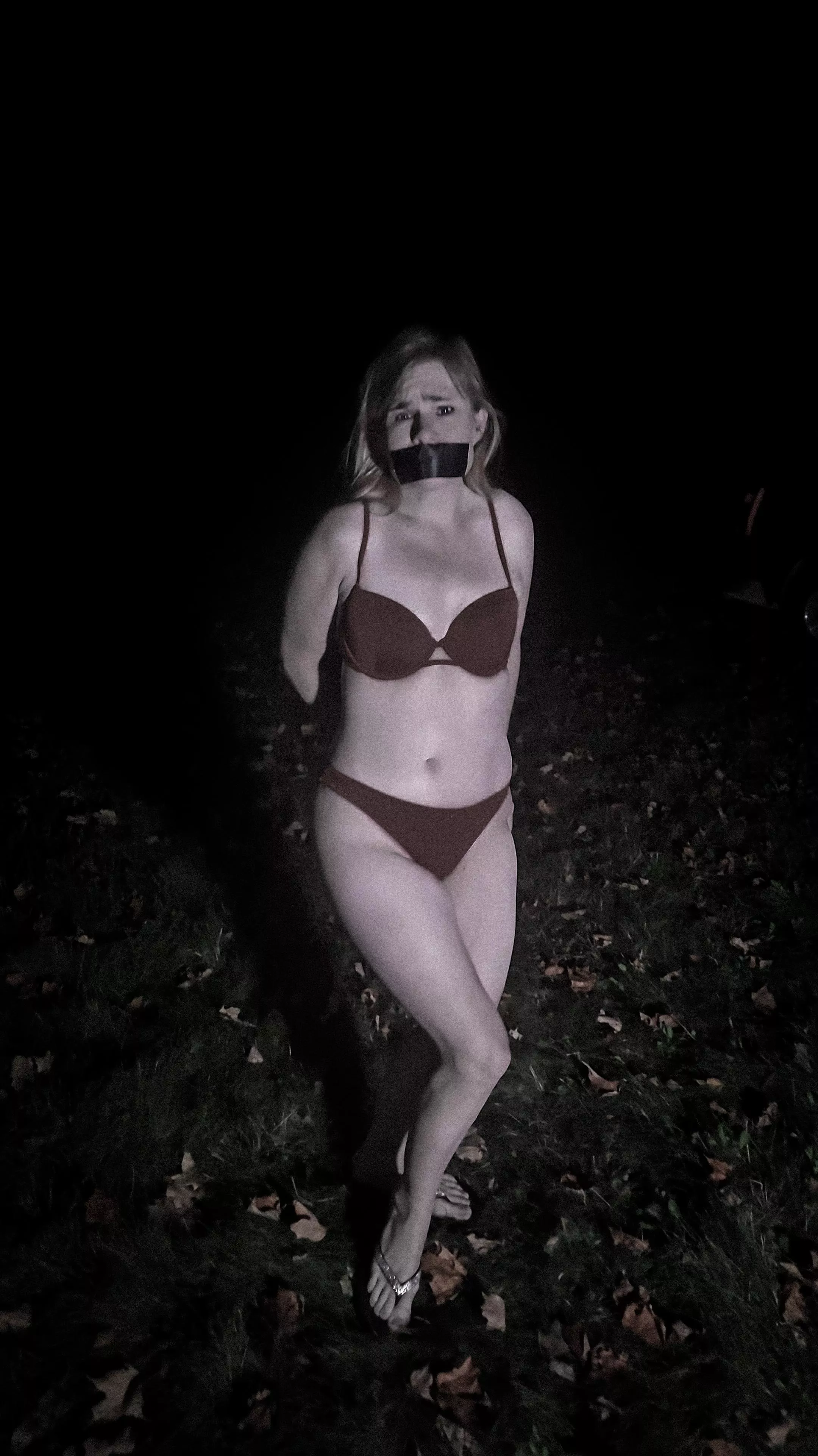 Left in the woods for a Halloween hunt.  posted by ResponsibilityNo6843