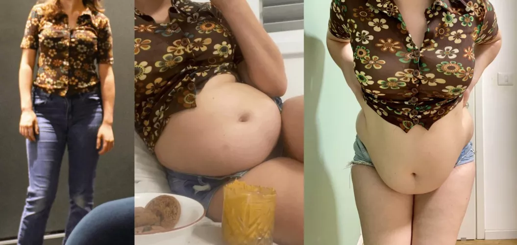 My gluttony has officialy taken over 😵‍💫🐽 by FatteningPrincess