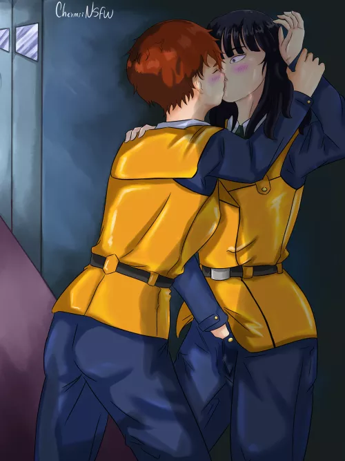 Noa surprises her coworker in the hallway (u/Charminguu) by AcepilotZero