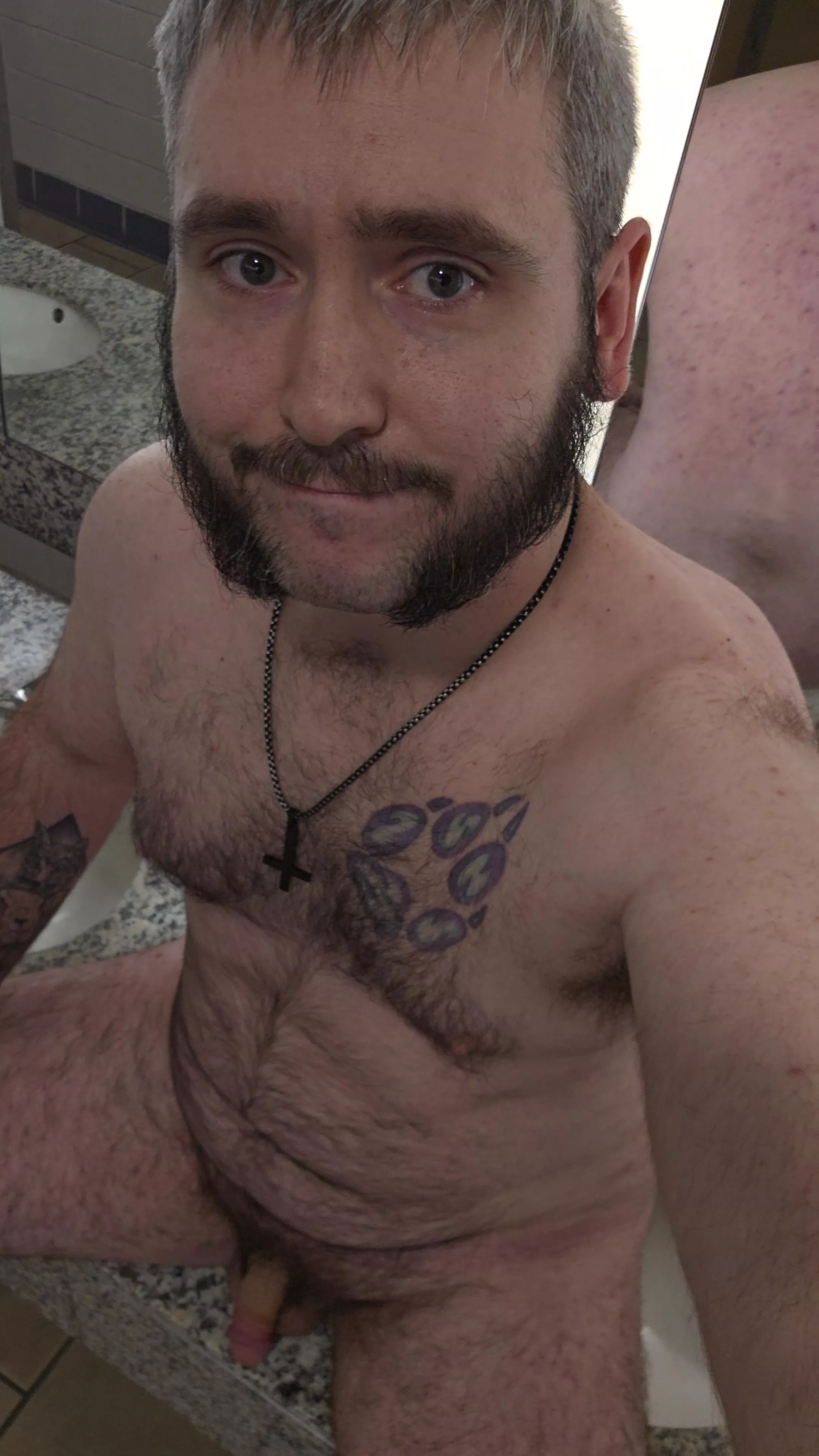 Nude in mall bathroom showing off small cock posted by aspdRobot