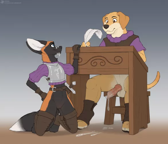 Realm Sketch - Scribe (jishinu) [MF] by Olive-The-Otter