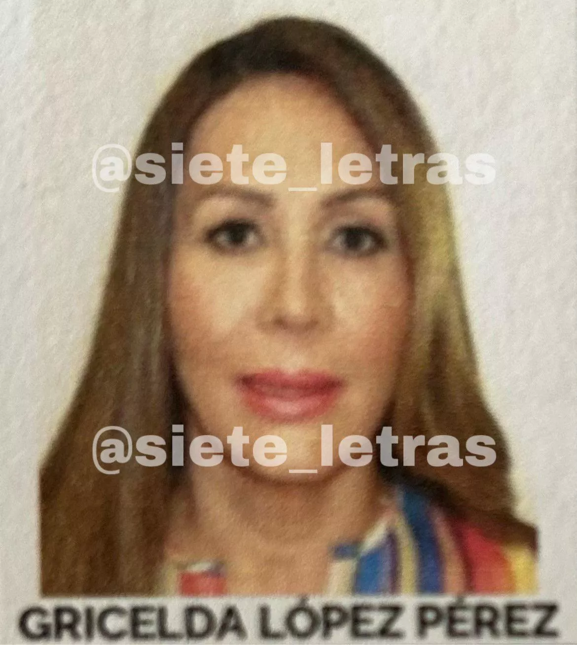 “Recent photo” of Griselda Lopez Perez. Mother of Ovidio Guzman Lopez and Joaquin Guzman Lopez.  posted by WiseBoyMx