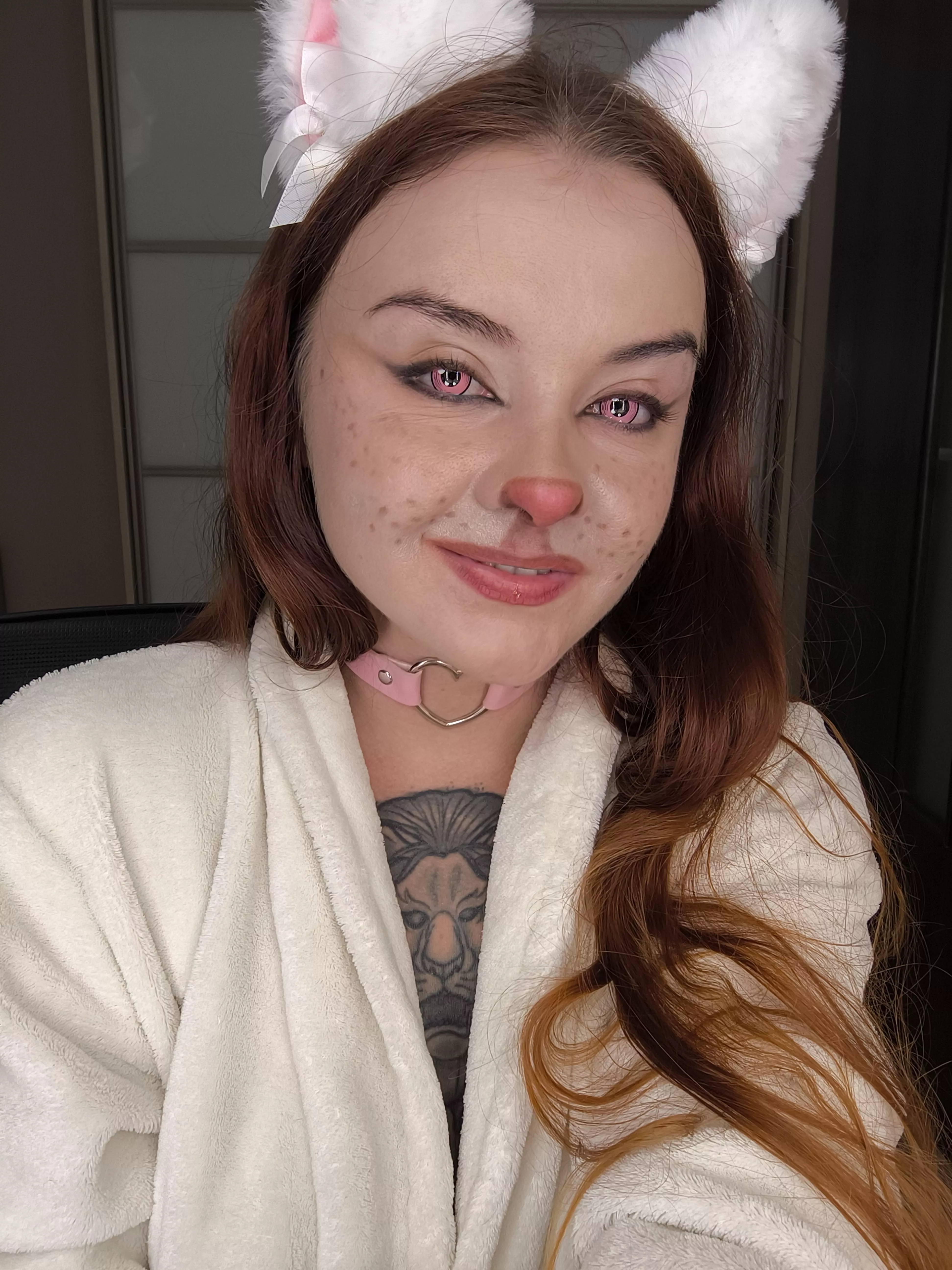 Sweet as a kitten, fierce as a lioness. Which side do you see?  posted by InkRuby