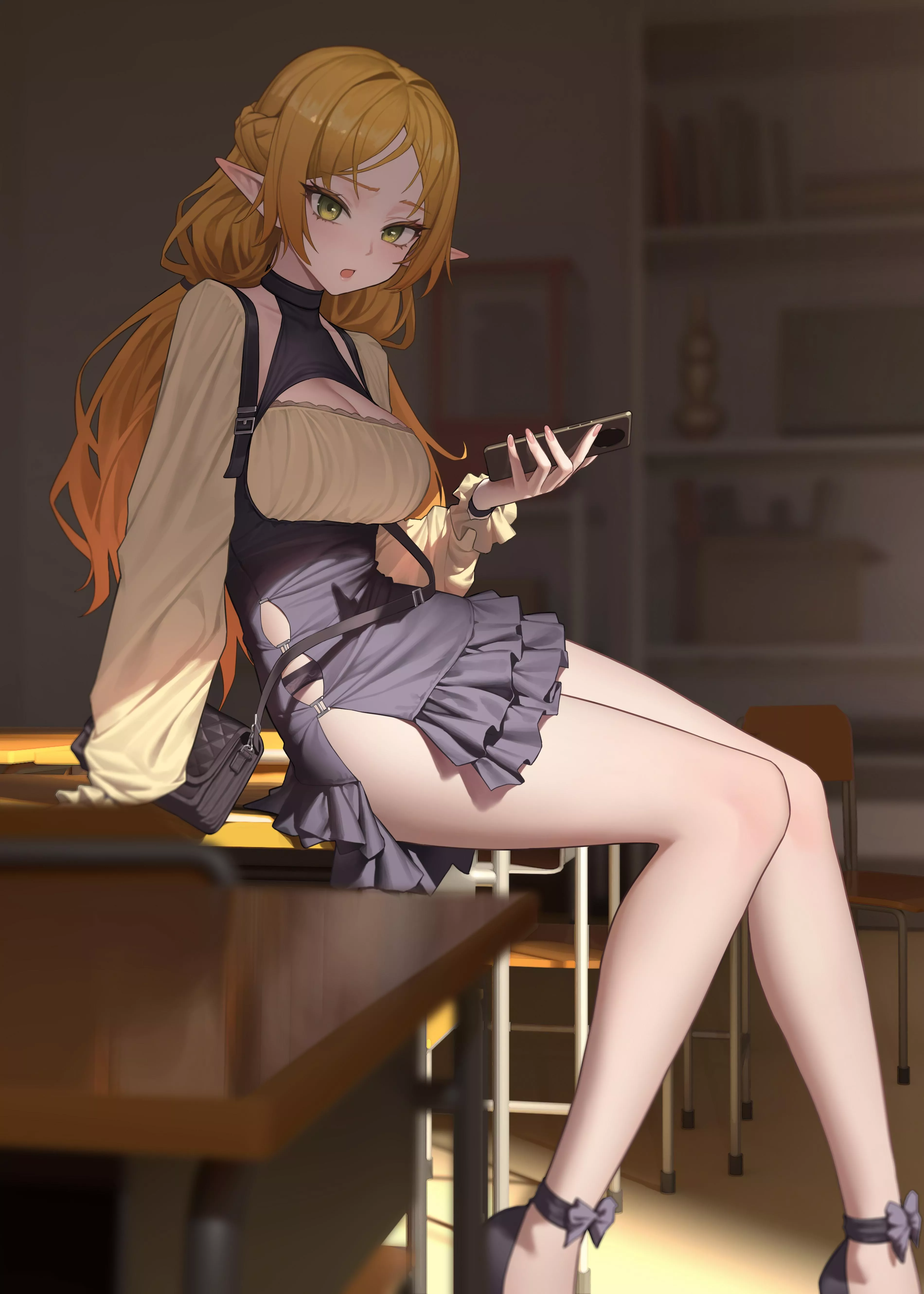 Tsundere Elf [Isekai Ojisan] posted by CheetahSperm18