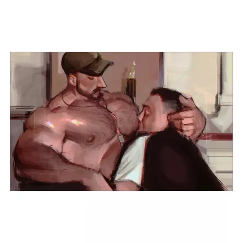 Vintage porn study (art by me @77tsutsu) by 77tsutsu