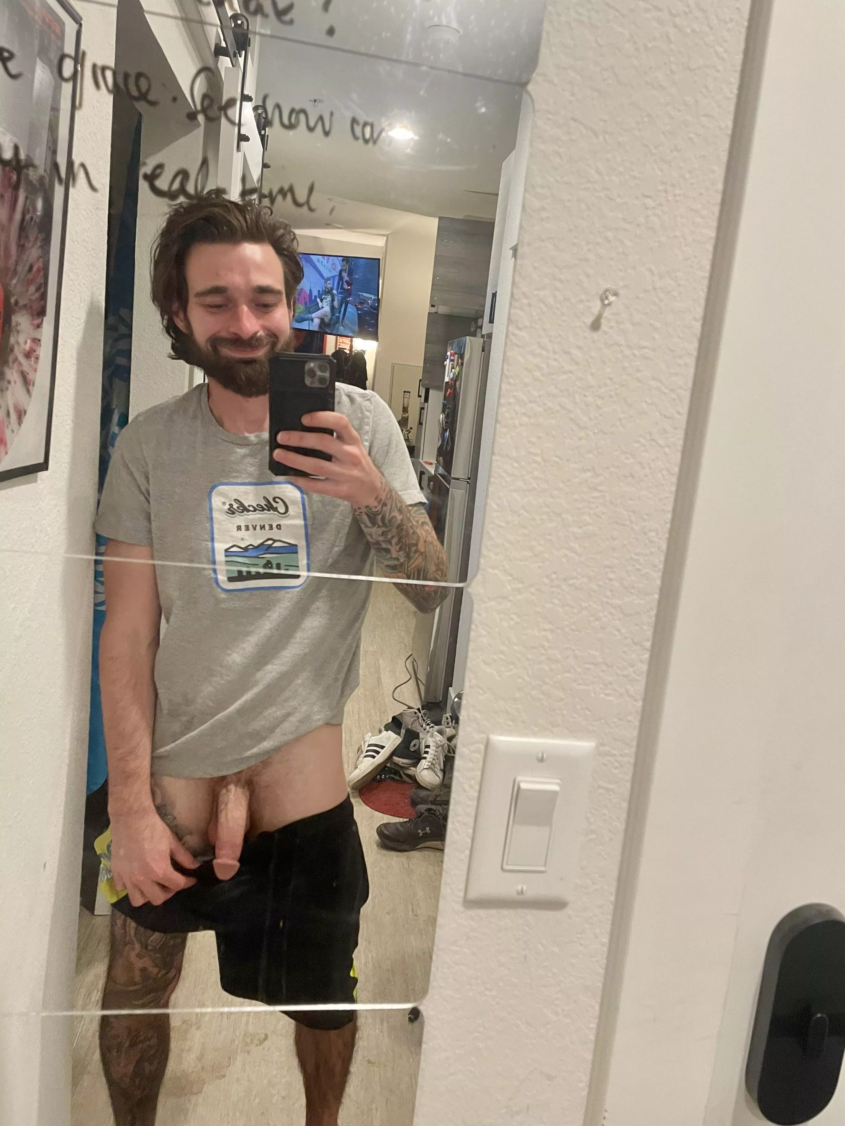 Wanna pull them all the way down for me? posted by Tatted_galaxyx32