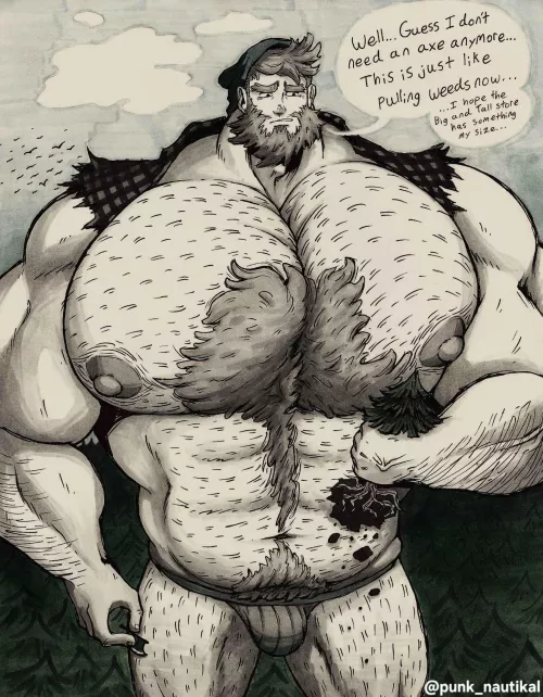 Woodsman's Plight (2/2) [OC] by punk_nautikal