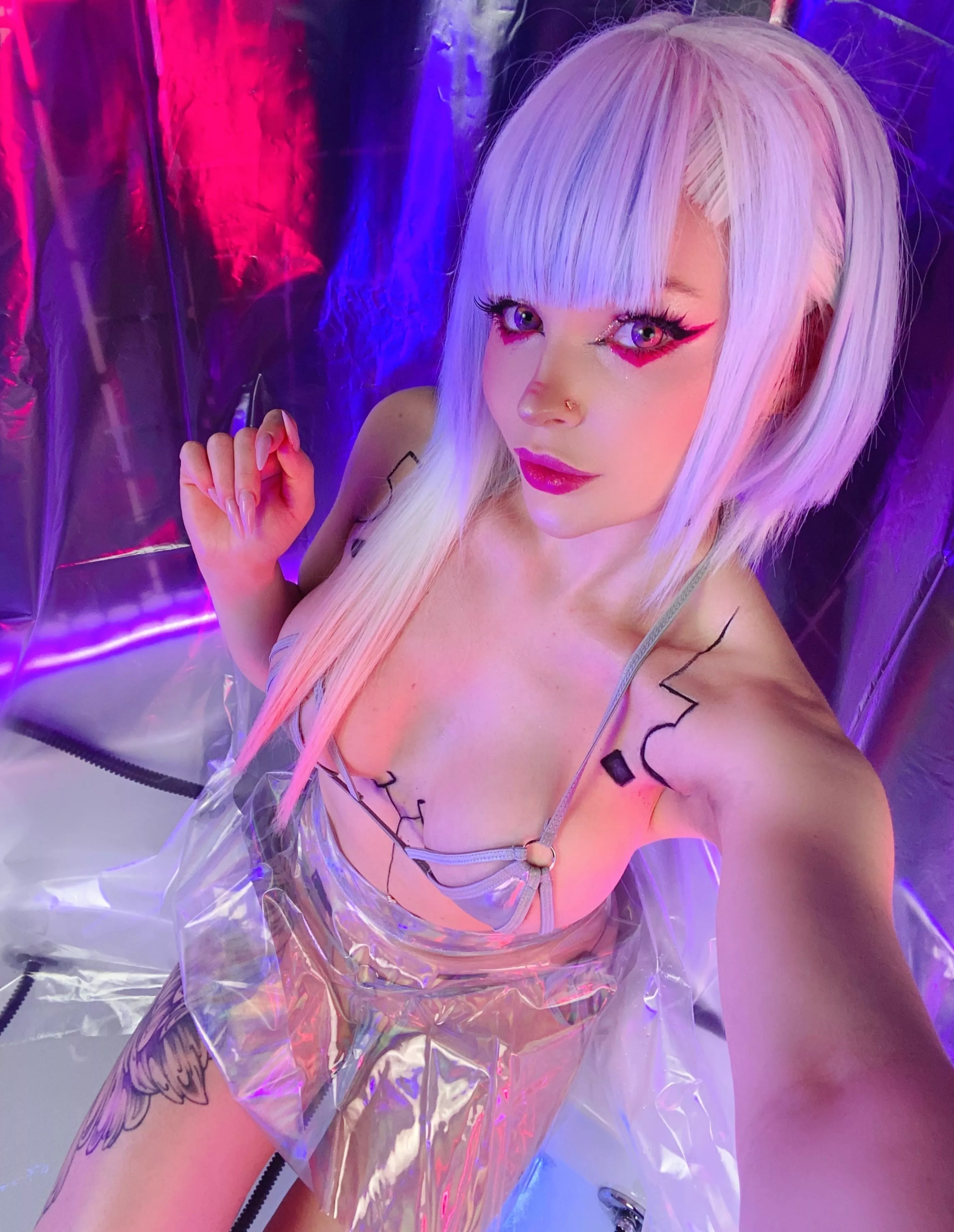 Lucy from [Cyberpunk] by Sonya Vibe  posted by SonyaVibe